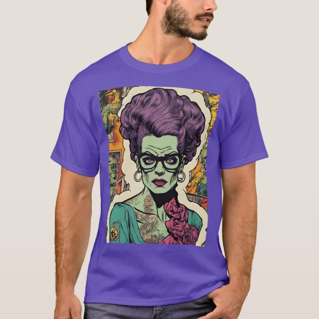 Camiseta Oh Bride de Frankenstein (Frente)