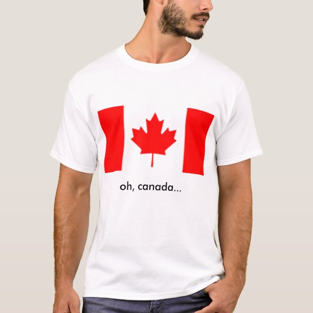 Camiseta oh, Canadá… (Frente)