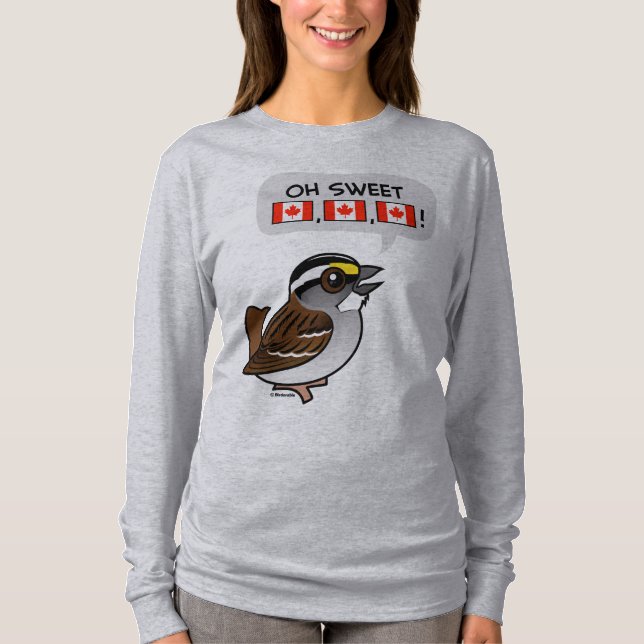 Camiseta Oh Canadá doce (Frente)