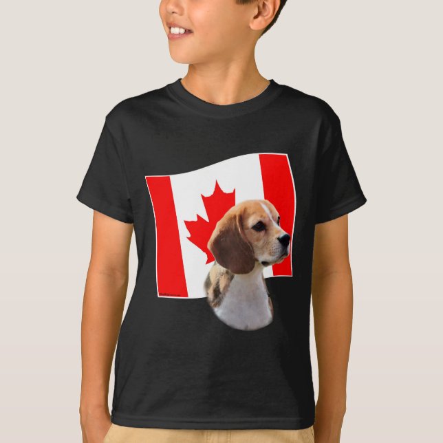 Camiseta Oh Canadá...e Beagles. (Frente)
