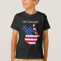 Oh Canadá Engraçado Mapa Dos Eua 2