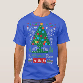 Camiseta Oh Chemist Tree Merry Christmas Chemistree Scienti
