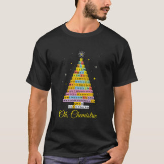 Camiseta Oh Chemistree Química Tabela Periódica Árvore de E