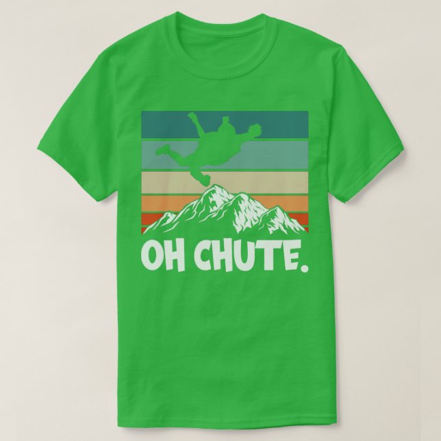 Camiseta Oh Chute (Frente do Design)