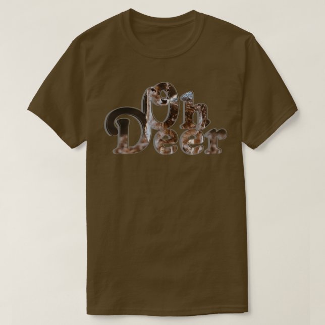 Camiseta Oh Deer 2 (Frente do Design)