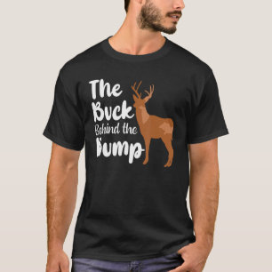 Camiseta Oh Deer My Buck Atrás do Bump Estou Grávida Annou