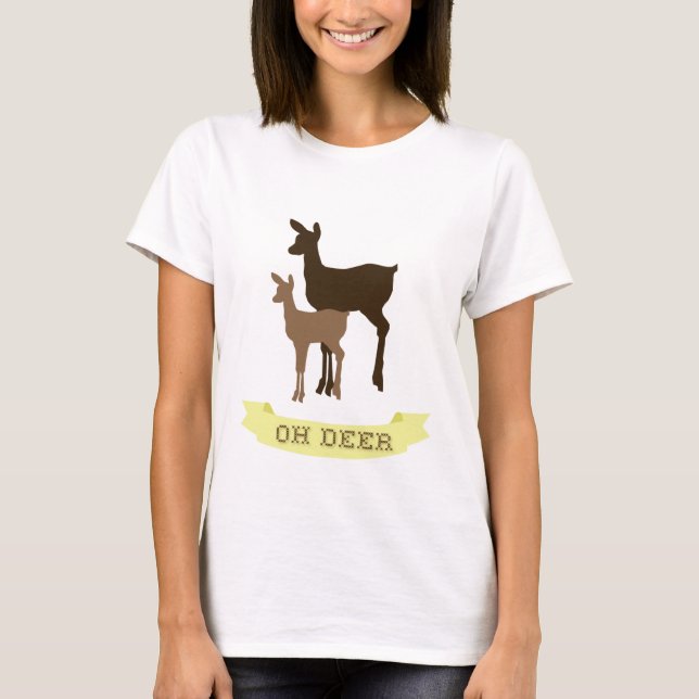 Camiseta Oh Deer T-Shirt (Frente)