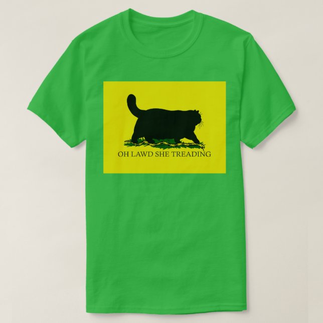 Camiseta Oh, Deus, Ela Está Cansando (Frente do Design)