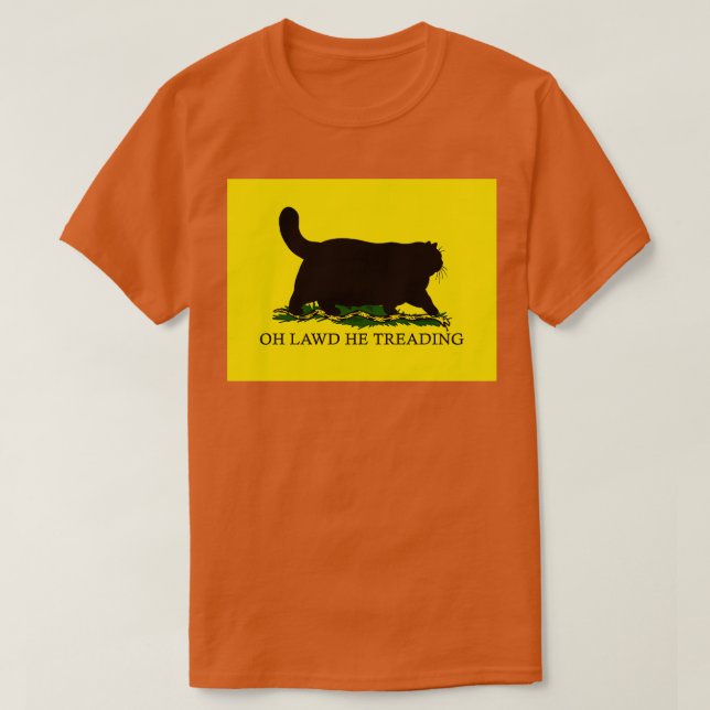 Camiseta Oh, Deus, Ele Pregando Bolsa (Frente do Design)