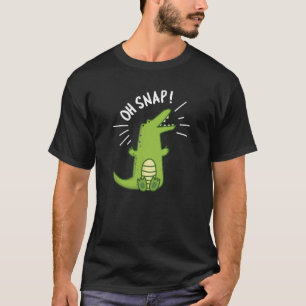Camiseta Oh Encantador Engraçado Crocodilo Pun Dardo BG