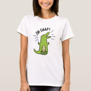 Camiseta Oh Encantamento Engraçado Crocodilo Pun