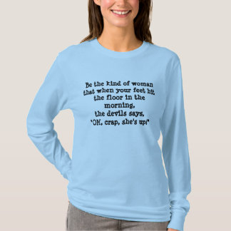 Camiseta OH, excremento está acima!