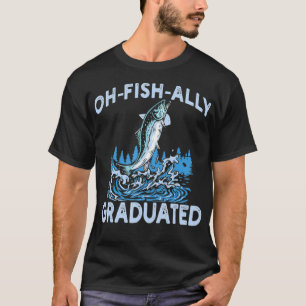 Camiseta Oh Fish Ally Graduou 2021 Graduação De Pesca Par