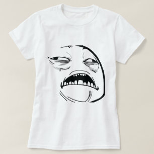 Camiseta Oh Jesus doce que é boa cara Meme da raiva
