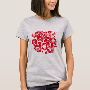 Camiseta Oh Joy   Feriado de Natal Engraçado Positivo