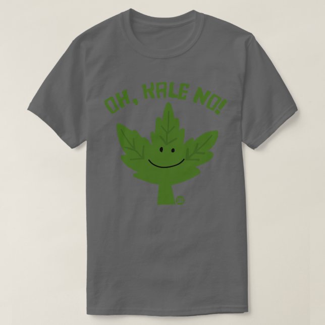 CAMISETA OH KALE NO (Frente do Design)
