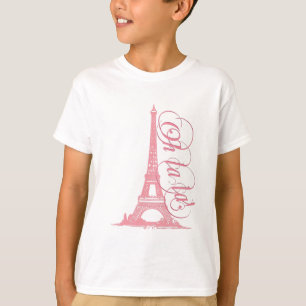 Camiseta Oh La La - Torre Eiffel Paris França