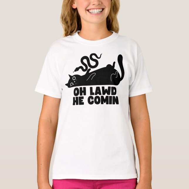 Camiseta Oh Lawd Ele Vem (Frente)