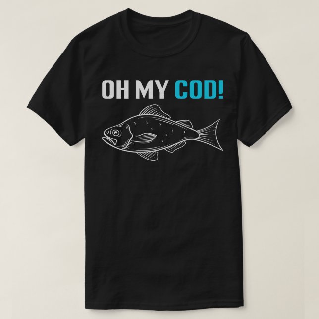 Camiseta Oh Meu Bacano Pescaria (Frente do Design)