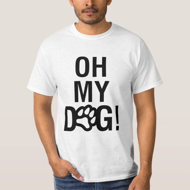 CAMISETA OH MEU CÃO! (Frente)