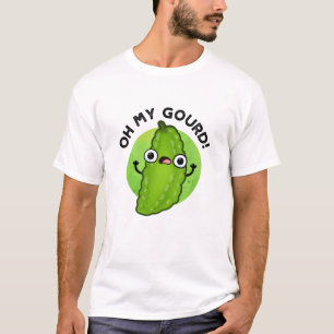Camiseta Oh Meu Deus Engraçado Veggie Pun