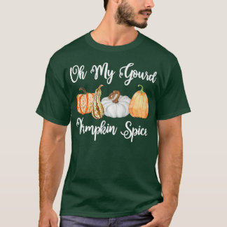 Camiseta Oh, minha abóbora picante picante picante no outon