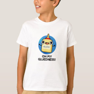 Camiseta Oh Minha Gluedness Belo Super Glue Pun