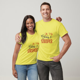 Camiseta Oh, Minhas Estrelas e Stripes