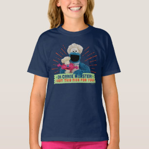 Camiseta Oh Monstro das Bolachas! Eu Tenho Isso Legal Para 