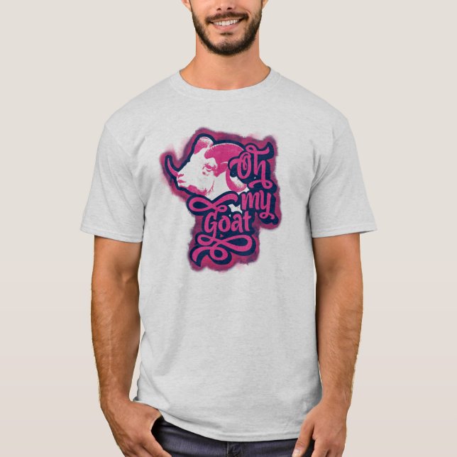 Camiseta ¡Oh My Goat! (Frente)