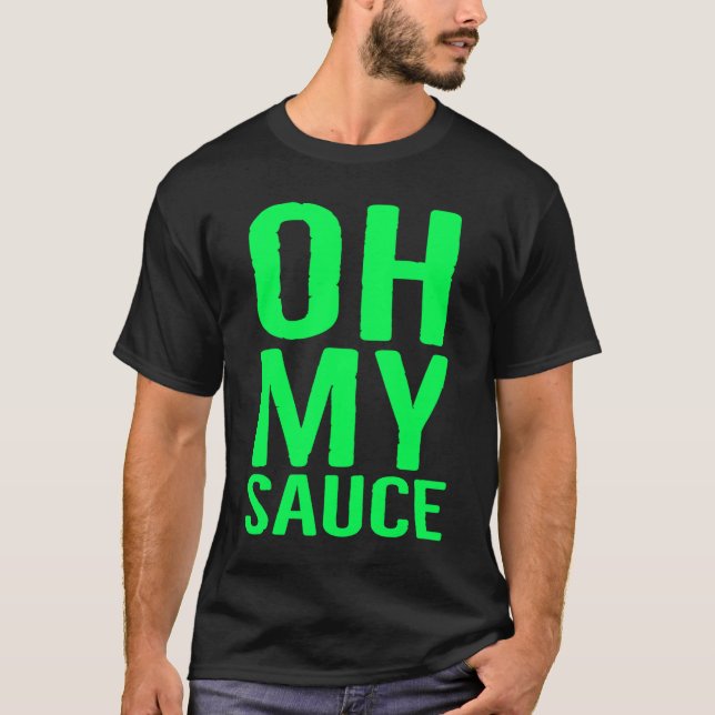 Camiseta Oh My Sauce Garlic Cilantro (Frente)