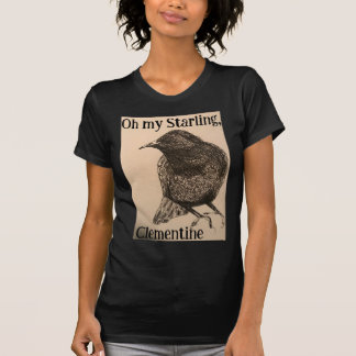 Camiseta Oh my Starling, Clementine Illustration Shirt