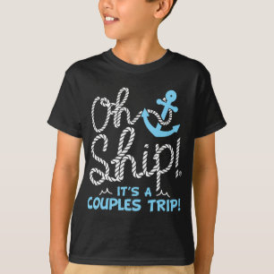 Camiseta Oh Navio É uma viagem de Casal - Oh Navio Cruise