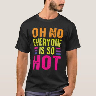 Camiseta Oh, Ninguém É LGBT Lésbica LGBT De Gay Quente