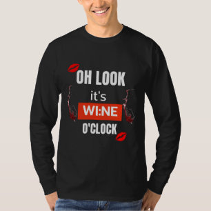 Camiseta Oh, Olhe É Vinho O Relógio 56