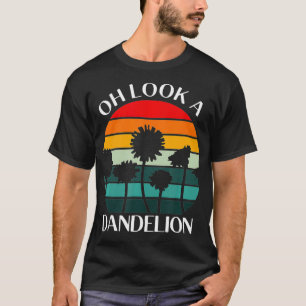 Camiseta Oh, Olhe Um Dandelion Memória Planta Flor Presente