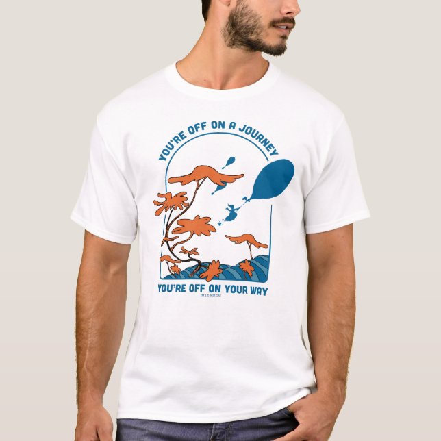 Camiseta Oh, Os Lugares Que Você Vai! "Desligar em uma Viag (Frente)
