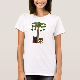 Camiseta Oh palmeira do Natal