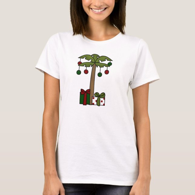 Camiseta Oh palmeira do Natal (Frente)
