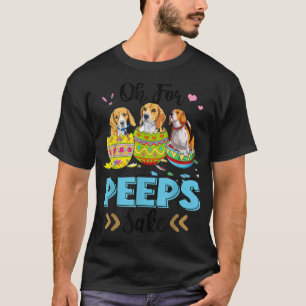 Camiseta Oh Para Beagle Sake Engraçado Páscoa Coelhinha Ore