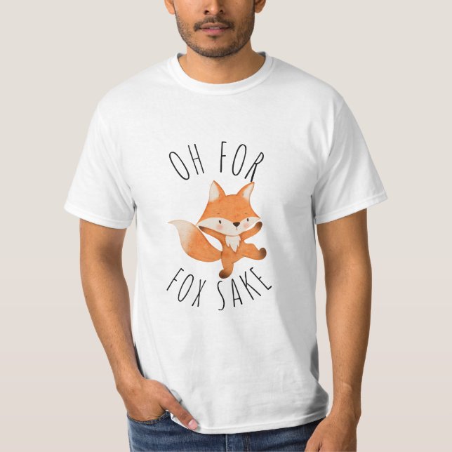 Camiseta Oh para Fox Sake (Frente)