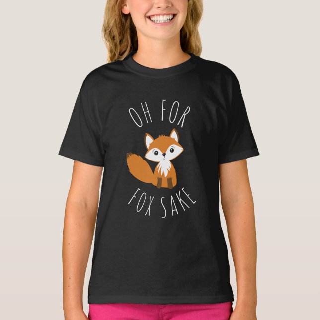 Camiseta Oh para Fox Sake (Frente)