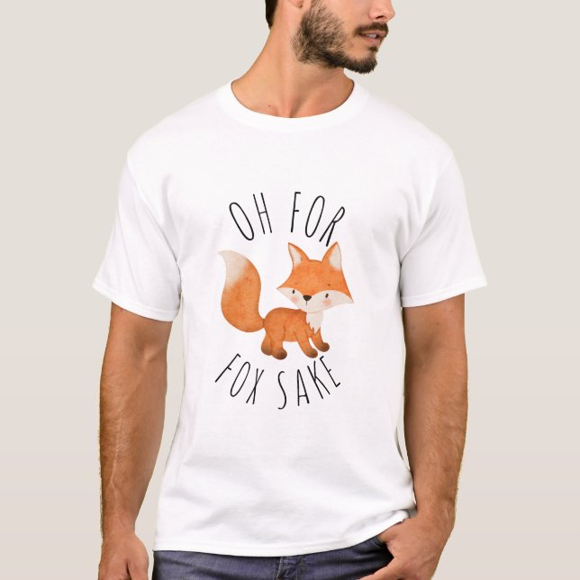 Camiseta Oh para Fox Sake (Frente)
