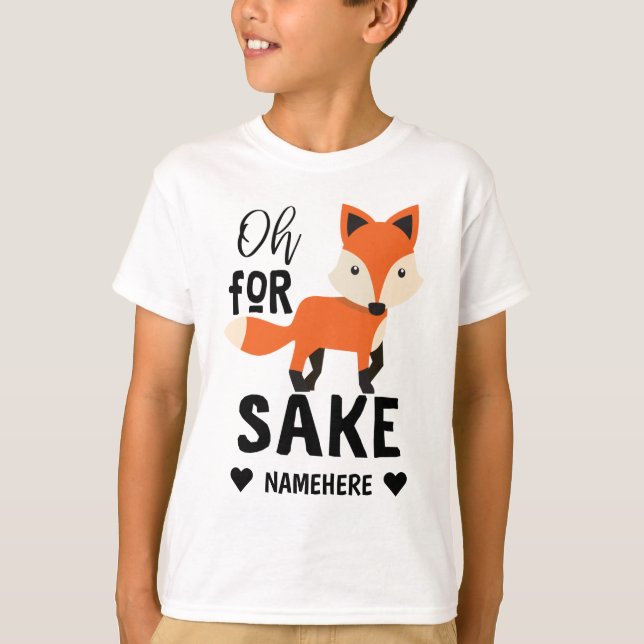 Camiseta Oh Para Fox Sake (Frente)
