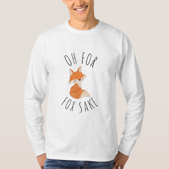 Camiseta Oh para Fox Sake T-Shirt (Frente)