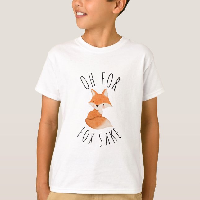 Camiseta Oh para Fox Sake T-Shirt (Frente)
