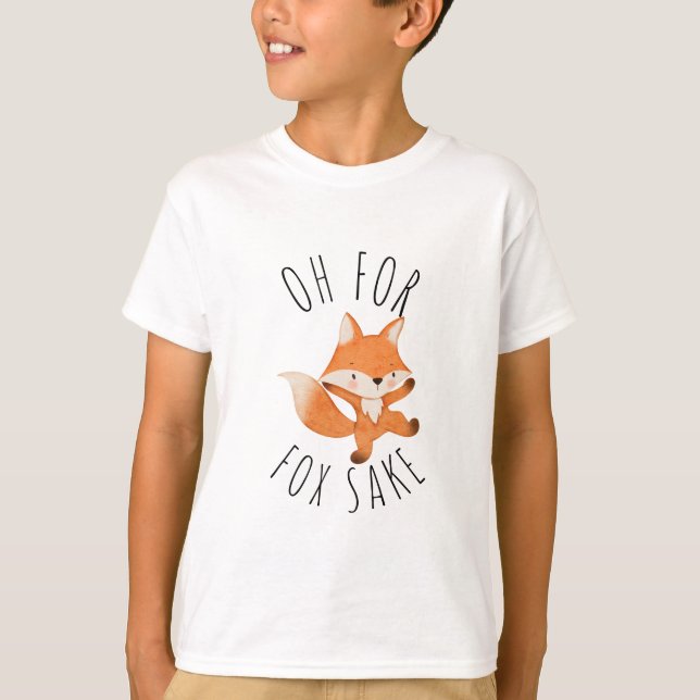 Camiseta Oh para Fox Sake T-Shirt (Frente)