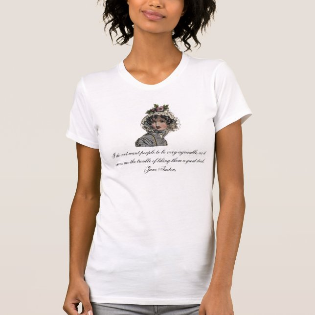 Camiseta Oh pelo amor de Jane Austen (Frente)