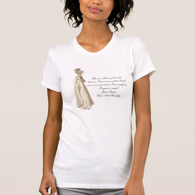 Camiseta Oh pelo amor de Jane Austen (Frente)