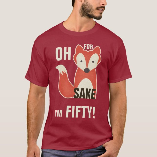 Camiseta Oh, porque causa do Fox eu sou cinqüênta! (Frente)